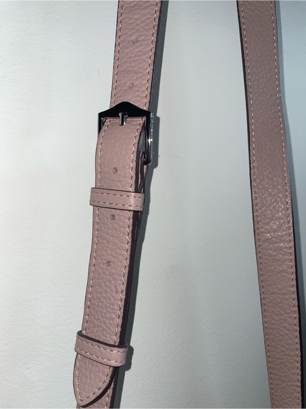 Aimee Kestenberg Pink Mini Pebbled Leather Crossbody - Picture 8 of 13
